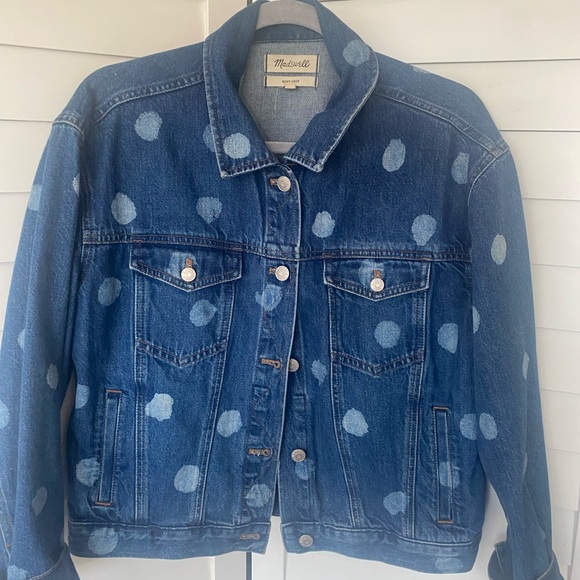 Madewell Jackets & Blazers - Madewell Boxy-Crop Denim Jacket